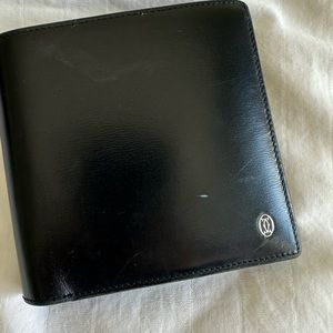 Cartier wallet mast line black, original